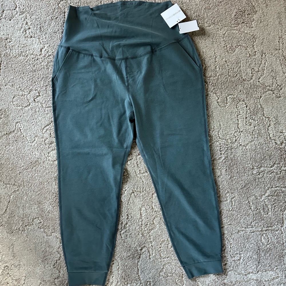 Spacedye Beyond the bump maternity midi joggers